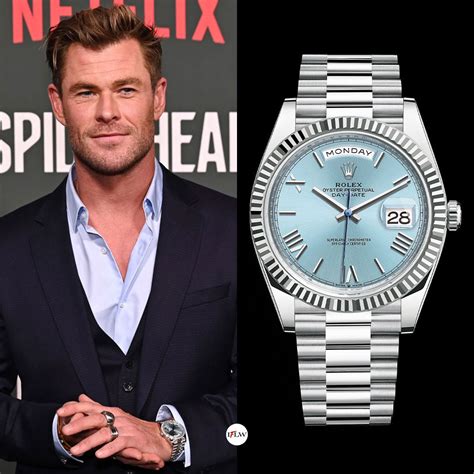 celebrities wearing black watches.